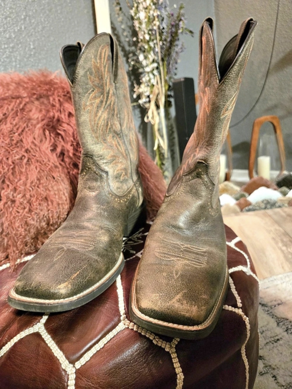 Ariat Men’s Sport Wide Square Toe boot US 13D Excellent Condition - Picture 4 of 8